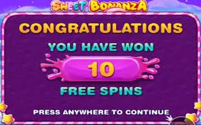 Повторная активация бонусной игры в Sweet Bonanza